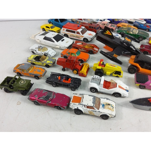 52 - Box of various model vehicles