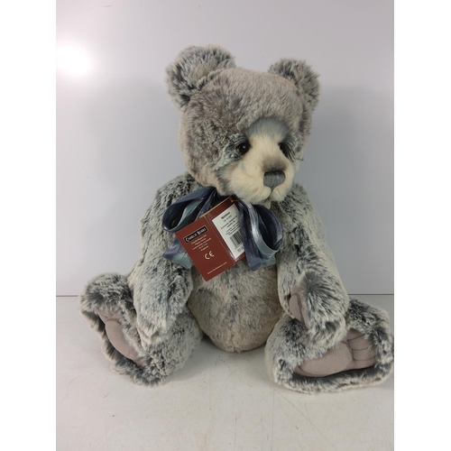 105 - 2 collectable Charlie Bears, Anniversary Carol CB151562 & Nimbus CB141420