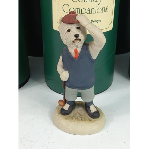 194 - 7 boxed Robert Harrop collectable dog figures