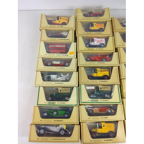 40 - 30 Matchbox models of Yesteryear