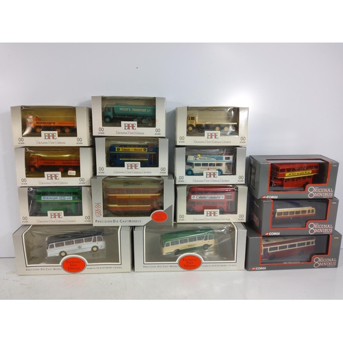 42 - 14 boxed models including Corgi and EFE