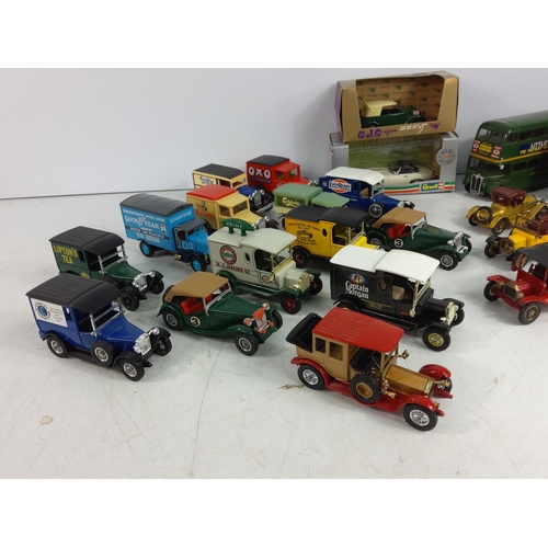 48 - Qty of model vehicles and buses