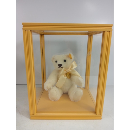 97 - Cased Steiff Danbury Mint bear