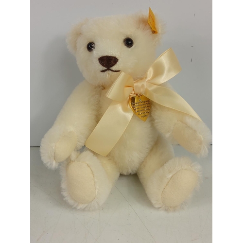 97 - Cased Steiff Danbury Mint bear