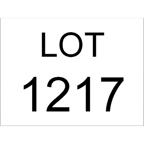 1217 - CAST METAL SIGNS, ETC