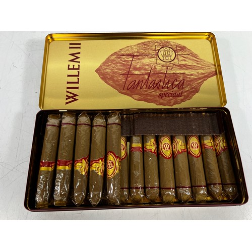 67 - Tin of 18 Willem II Cigars