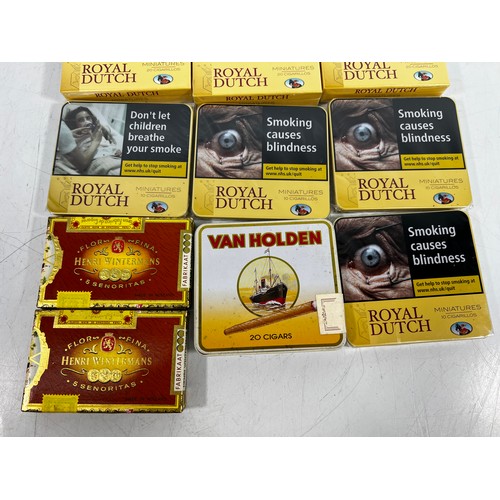 69 - 4 Boxed of 10 Royal Butch & 3 Boxes of 20 Royal Dutch Cigarillos and other cigars