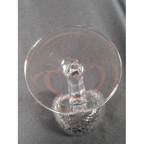 85 - Set of 8 Waterford crystal wine glasses