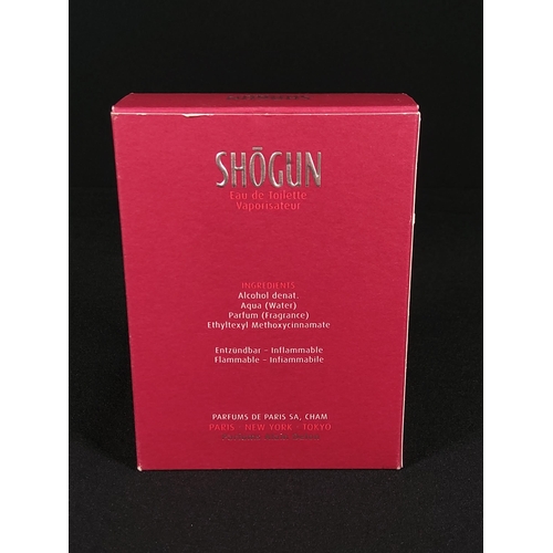 43 - Boxed bottle of Shogun eau De Toilette 50ml