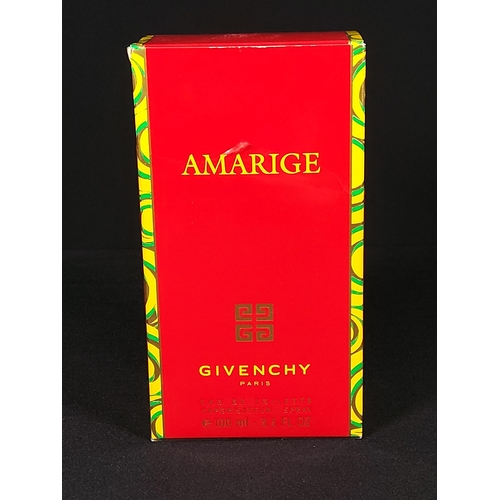 45 - Boxed bottle of Givenchy Amarige 100ml