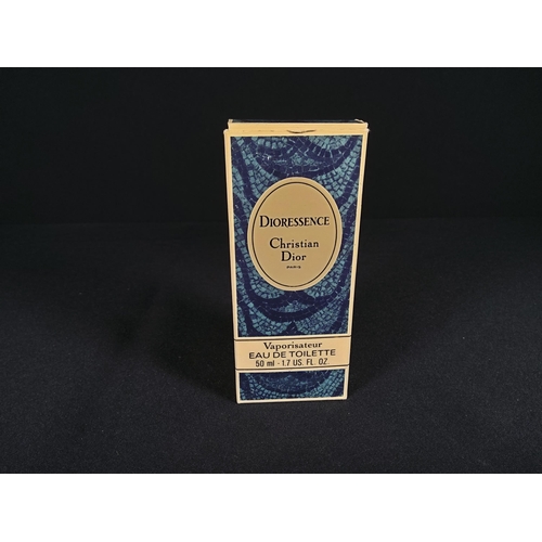 59 - Boxed vintage bottle of Christian Dior Dioressence 50ml