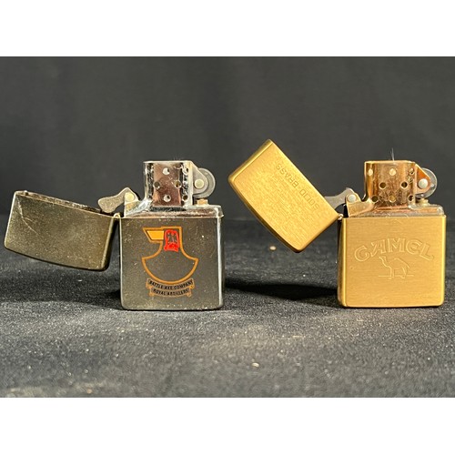 330 - 2 Boxed Zippo lighters both unstruck