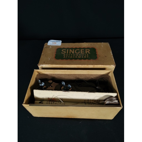 108 - Boxed singer button hold attachment