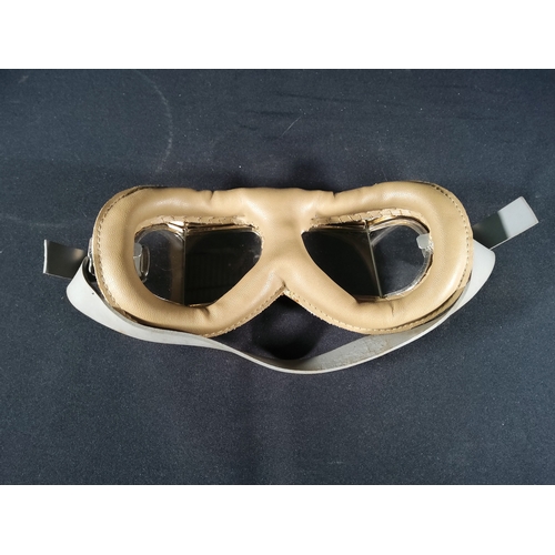 169 - pr of vintage style driving goggles