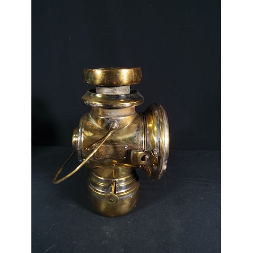 334 - Vintage Lucas Kings own Carbide Lamp