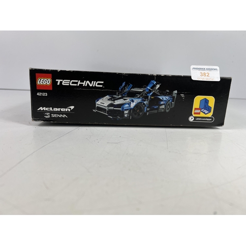 382 - LEGO set 42123 Mclaren Senna GTR