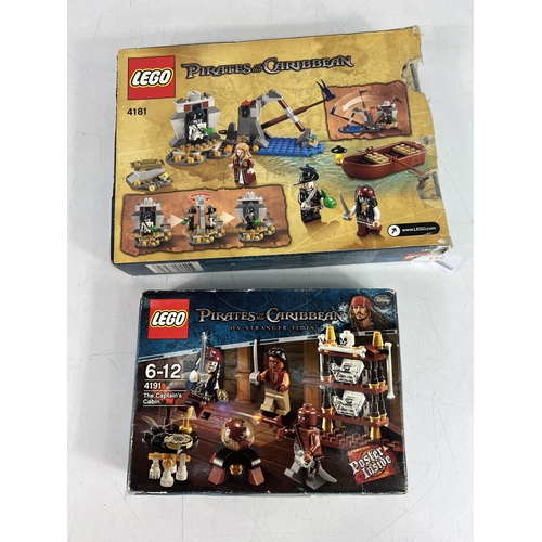 383 - LEGO set 4191 & 4181 The captains Cabi & Isla De Muerta