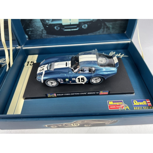 453 - 2 Revell Shelby Cobra Daytona Coup Sebring 65