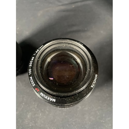 370 - Various camera lenses