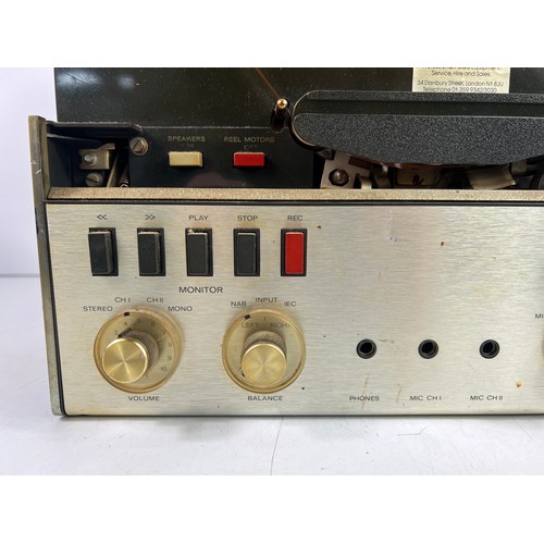 349 - Vintage reel-to -reel tape recorder supplied by Raper & Wayman