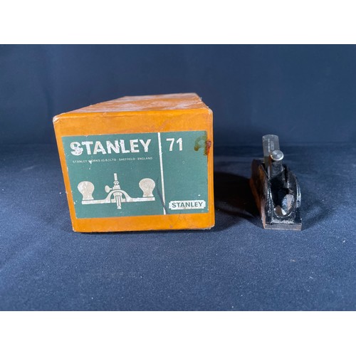 369 - Boxed Stanley 71 plane & 1 other plane