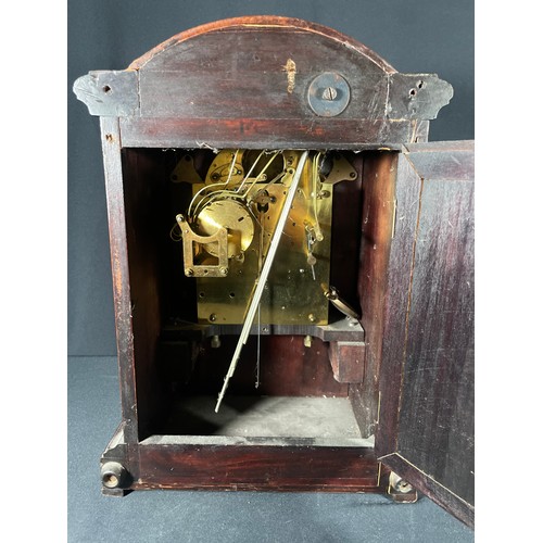 371 - Wooden cased clock