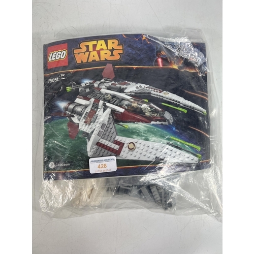 428 - LEGO set 75051 Jedi Scout Fighter