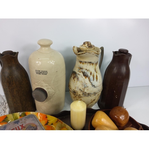 617 - Stoneware, glassware and sundries