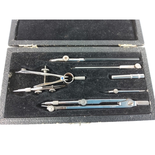 708 - Cased 1960's Thornton Draughtsman drawing set