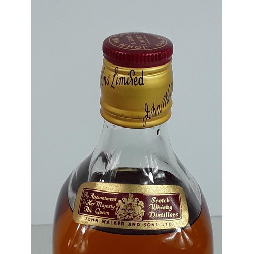 511 - Vintage bottle of Johnnie Walker Red Label