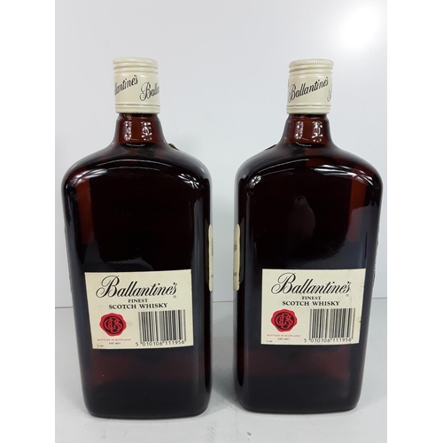 512 - 2 1lt bottles of Ballantine's Scotch Whiskey