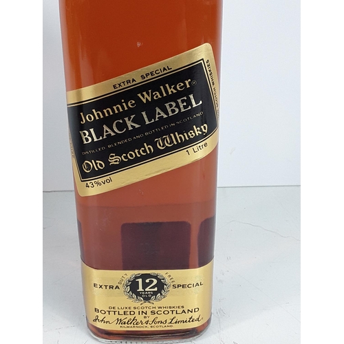 515 - Boxed bottle of Johnnie Walker Black Label