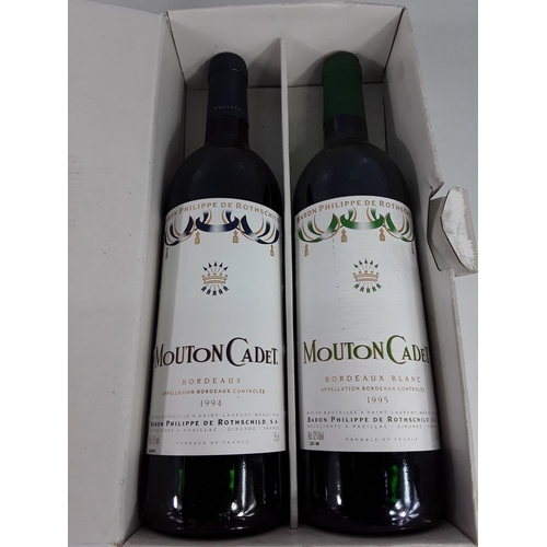 519 - Boxed bottle of Porto Crohn and 2 bottles of wine