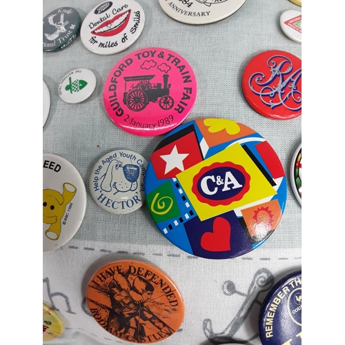 590 - Cushion of badges