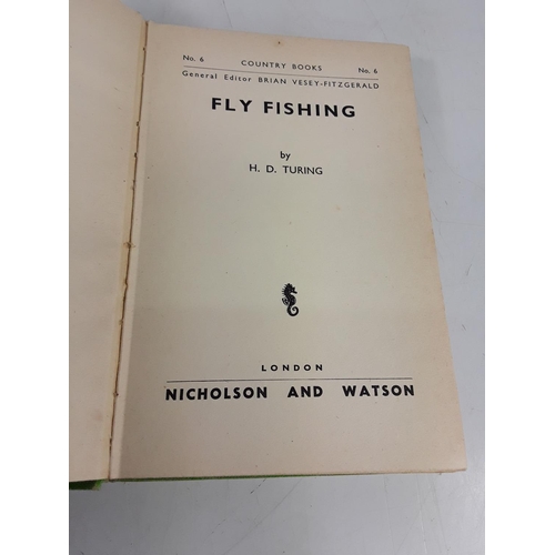 606 - 4 vintage books on trout fishing