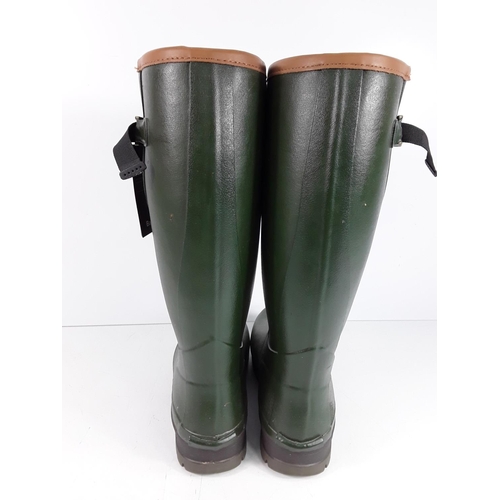 619 - New and tagged Barber wellies, size 10