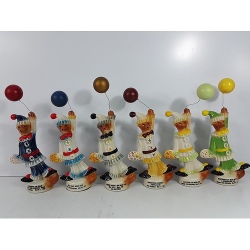 636 - 10 Jim Beam collectable figures