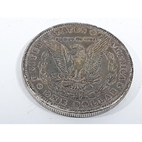 679 - 1887 silver Morgan dollar