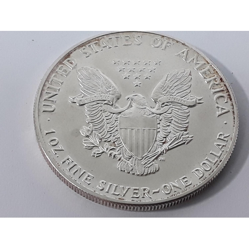 683 - 1oz fine silver 1 dollar