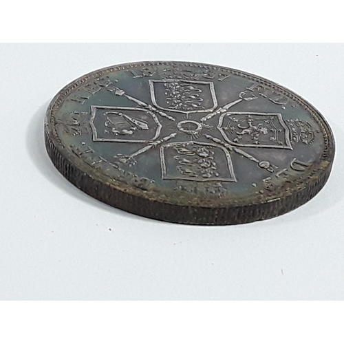 686 - Victorian Silver Florin