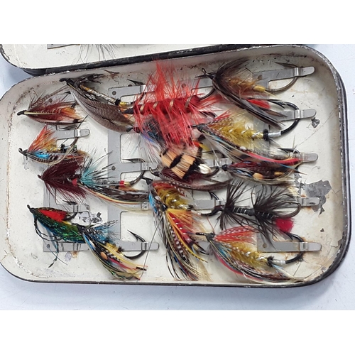 712 - Vintage Hardy tin of flies