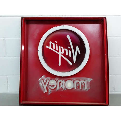 532 - Virgin Money sign, 95 x 95cms