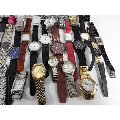 736 - 2 bags of various watches