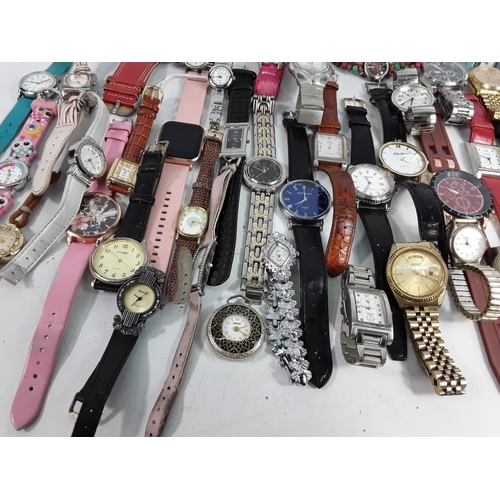 736 - 2 bags of various watches