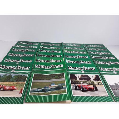 548 - 4 boxes of MotorSport magazines