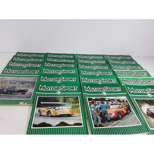 548 - 4 boxes of MotorSport magazines