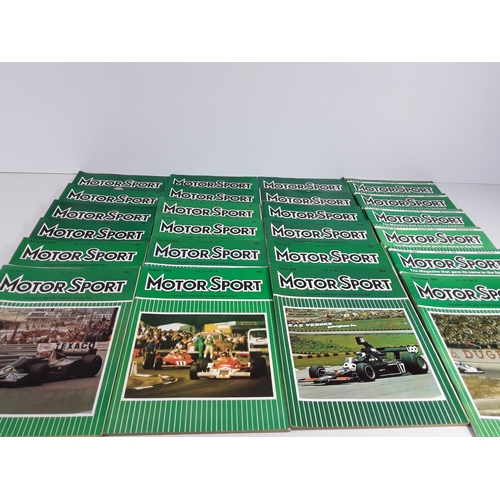 548 - 4 boxes of MotorSport magazines