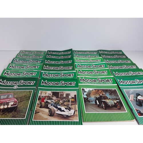 548 - 4 boxes of MotorSport magazines