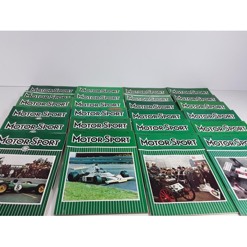 548 - 4 boxes of MotorSport magazines