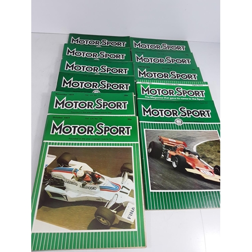 548 - 4 boxes of MotorSport magazines